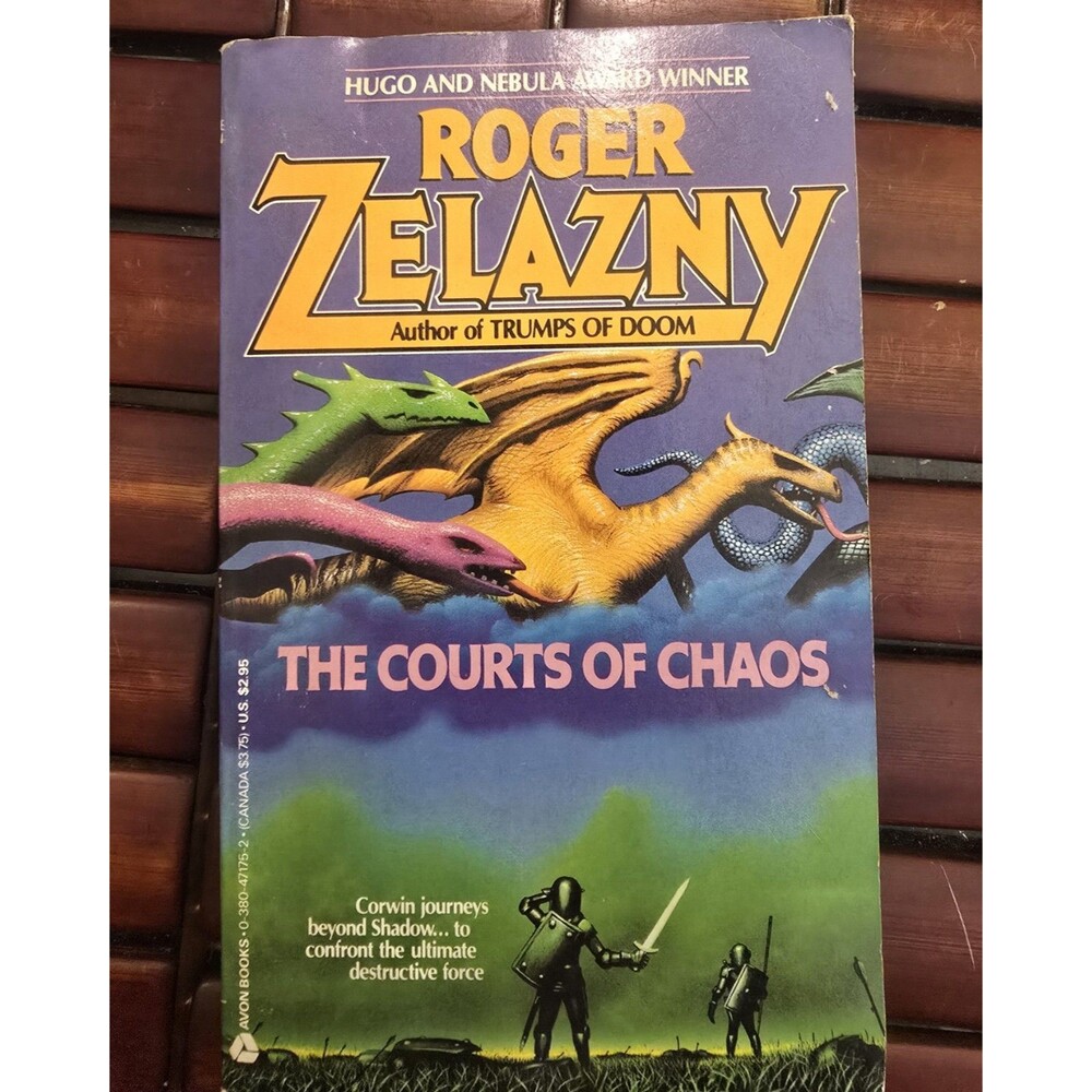 Roger Zelazny The Courts of Chaos Amber Chronicles Vintage 1970s Fantasy